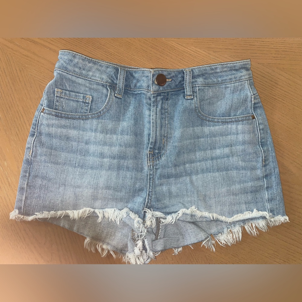 Refuge Light Blue Shorts Size 0